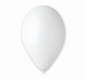 BALONY PASTEL BIAŁE 21CM 100SZT