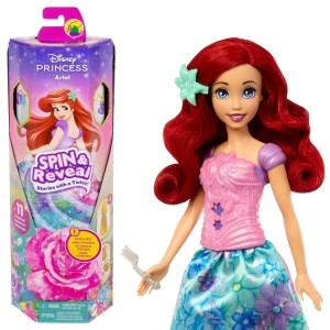 DISNEY PRINCESS KSIĘŻNICZKA ARIELKA ZAKRĘĆ I ODKRY