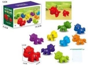 GRA MONTESSORI: JEDNOROŻCE CYFERKI, MADEJ