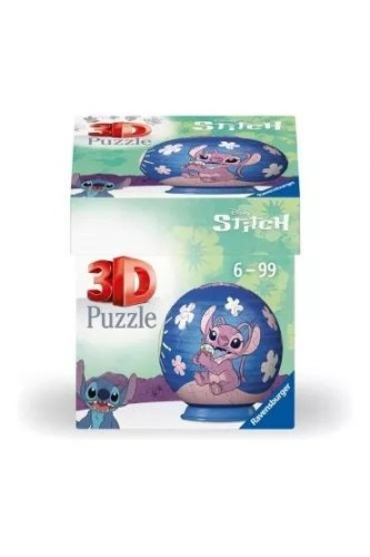 Puzzle 3D Kula: Stitch, Ravensburger