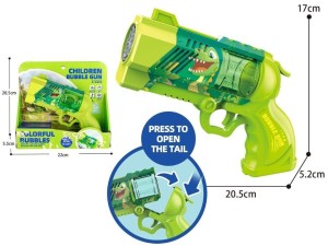 PISTOLET NA BAŃKI MYDLANE DINO, MADEJ