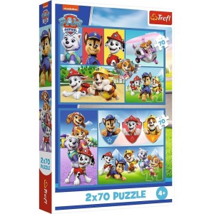 PUZZLE 2X70 PSI PATROL RZĄDZI TREFL, TREFL