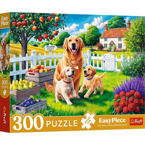 Puzzle 300 EasyPiece - Pieski na wsi TREFL, Trefl