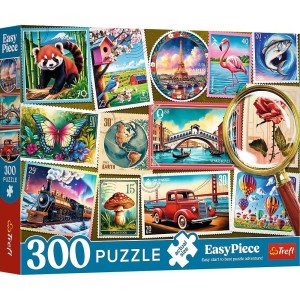 PUZZLE 300 EASYPIECE - ZNACZKI POCZTOWE TREFL