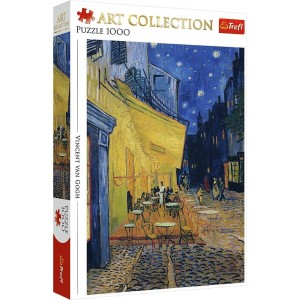 PUZZLE 1000 TARAS KAWIARNI W NOCY TREFL, TREFL