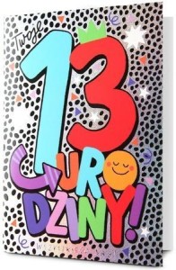 KARNET URODZINY 13