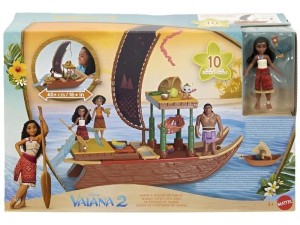 DISNEY PRINCESS ŁÓDŹ VAIANY, MATTEL