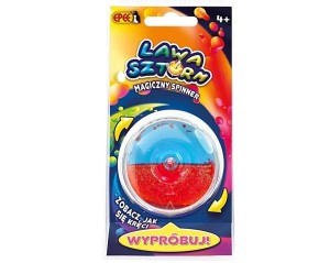 MAGICZNY SPINNER LAWA SZTORM NIEBIESKO-CZERWONY