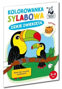 KAPITAN NAUKA.KOLOROWANKA SYLABOWA. DZIKIE...