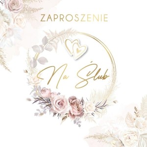 ZAPROSZENIE ŚLUB (5SZT)