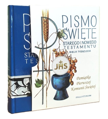 Pismo Święte ST i NT Pamiątka I Komunii Świętej