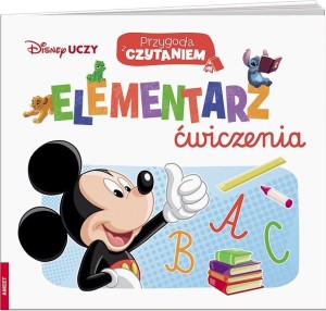 DISNEY UCZY. PRZYGODA Z CZYTANIEM. ELEMENTARZ ĆW.