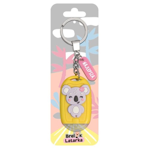 Brelok 3D z latarką - Najlepsza, Be-Happy Gifts