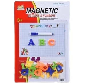 TABLICA Z MAGNETYCZNYMI LITERAMI, MERKPOL