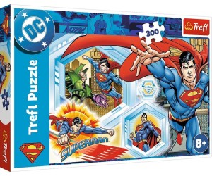 PUZZLE 300 NIEZNISZCZALNY SUPERMAN TREFL, TREFL