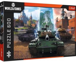 PUZZLE 500 WORLD OF TANKS: CZAS NA AKCJĘ! TREFL