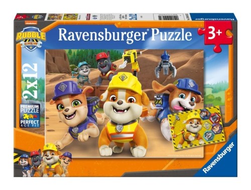 Puzzle dla dzieci 2D: Rubble i jego ekipa 2x12el