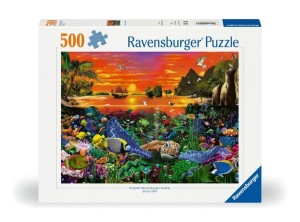 PUZZLE 2D: MORSKI ŚWIAT 500EL, RAVENSBURGER