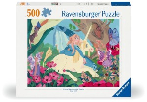 PUZZLE 2D: JEDNOROŻEC 500EL, RAVENSBURGER