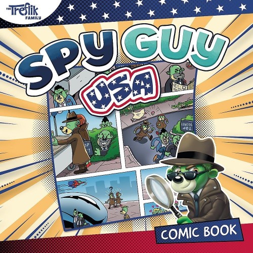 Spy Guy Komiks. USA TREFL