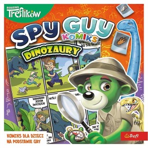 SPY GUY KOMIKS. DINOZAURY TREFL