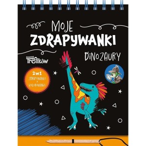 MOJE ZDRAPYWANKI. SPY GUY. DINOZAURY TREFL