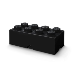 LEGO(R) POJEMNIK KLOCEK ÓSEMKA CZARNY, NHG