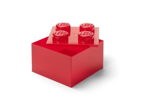 LEGO(R) POJEMNIK KLOCEK CZWÓRKA TRANSPARENTNY...