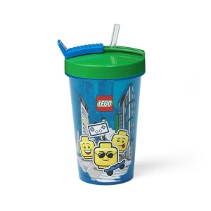 LEGO(R) KUBEK ZE SŁOMKĄ ICONIC BOY, NHG