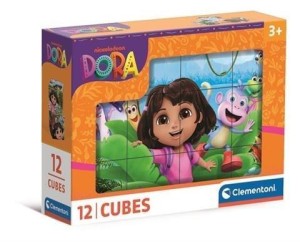 KLOCKI 12EL DORA, CLEMENTONI