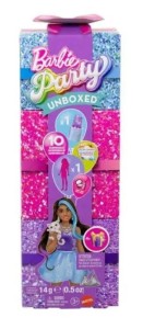 BARBIE PARTY UNBOXED GLAM PARTY STYLOWE, MATTEL