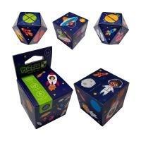 PUZZLE W KSZTAŁCIE KOSTKI SPACE CADET, PUCKATOR
