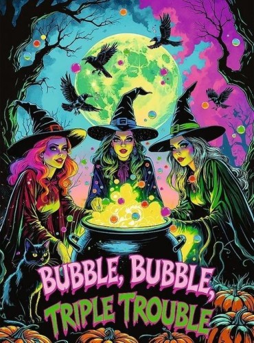 Puzzle 1000 Hall of Horror Czarownice TREFL, Trefl