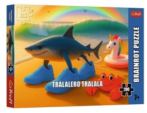PUZZLE 200 BRAINROTS TRALALERO TRALALA TREFL