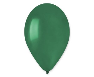 BALONY PASTEL EMERALD GREEN 25CM 100SZT