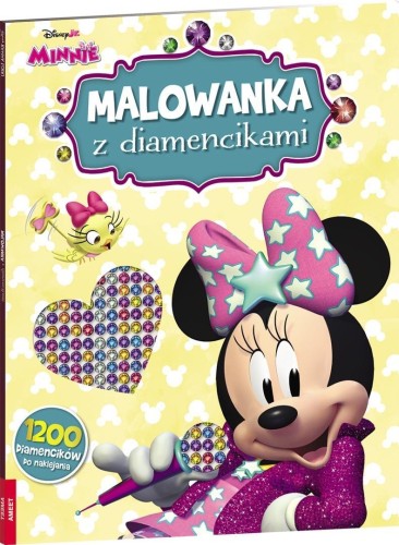Disney Minnie. Malowanka z diamencikami