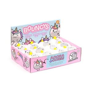PLUSZOWA PIŁKA WYSOKO ODBIJAJĄCA UNICORN, PUCKATOR