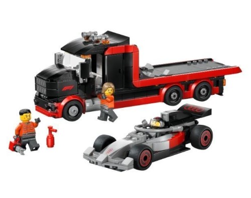 LEGO(R) CITY 60493 Ciężarówka F1 z bolidem Audi F1
