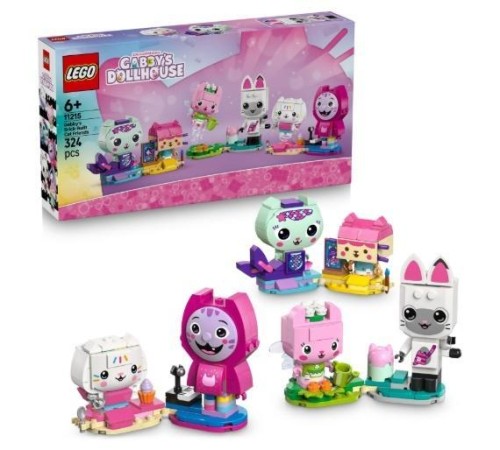 LEGO(R) GABBY'S DOLLHOUSE 11215 Koci przyjaciele
