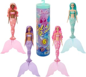 BARBIE COLOR REVEAL LALKA BALONOWE ZWIERZĄTKA
