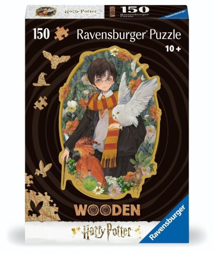 Puzzle 150 Harry Potter Wooden, Ravensburger