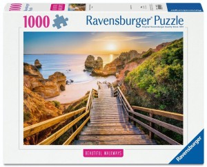 PUZZLE 1000 STAIRWAY TO CAMILO BEACH, ALGARVE