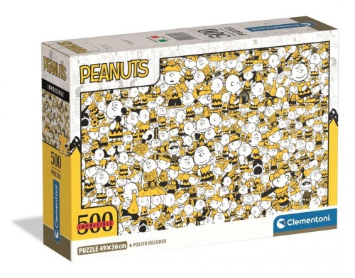 Puzzle 500 Impossible peanuts, Clementoni