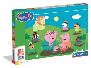 PUZZLE 104 PEPPA PIG, CLEMENTONI