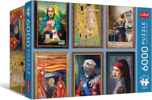 PUZZLE 6000 FUN ART COLLECTION TREFL, TREFL
