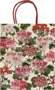 TOREBKA OZDOBNA A5 STBAG167 PELARGONIA, SKONA TING