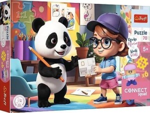 PUZZLE CONNECT AMY 70EL, TREFL