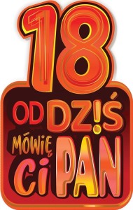 KARTKA OKOLICZNOŚCIOWA URODZINY 18