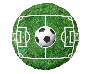 BALON FOLIOWY PIŁKA NA BOISKU 44CM