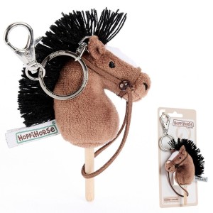 BRELOK HOBBY HORSE BRĄZOWY 12CM, SNIBBS